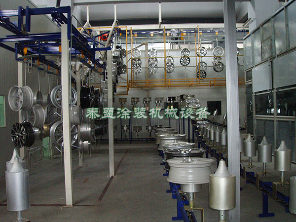 前處理與涂裝地面轉掛